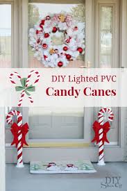 Lighted Pvc Candy Canes Diy Christmas Home Decor Diy Show Off Diy Decorating And Home Improvement Blog Christmas Decor Diy Diy Christmas Decorations For Home Outdoor Christmas Decorations
