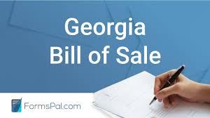 Both the buyer and seller should receive copies of the bill of sale form. Free Georgia Bill Of Sale Forms Formspal