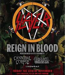 Los legendarios SLAYER anuncian dos fechas en Estados Unidos junto ...