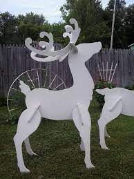 Check spelling or type a new query. Exterior Cesped Blanco Reno Navidad Madera Yarda Arte Image 3 Christmas Wood Wood Yard Art Outdoor Christmas Decorations