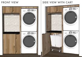 Building a closet for your washer and dryer can improve the value of your home. Designing Our Laundry Room The 7 Things Our Contractor And Plumber Told Us To Consider Emily Henderson