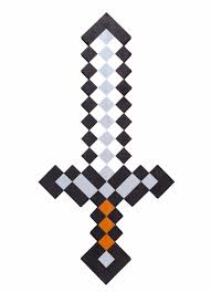 Molde De Espada De Minecraft Moldes Gratis Espada Minecraft Arte Minecraft Minecraft