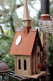 Birds are beneficial for your garden. Church Birdhouses