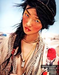 Tian Yi In 'Tribal Deluxe' By Jem Mitchell For Vogue China March 2015 —  Anne of Carversville