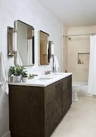 48 inch bathroom vanity restoration hardware image of and closet. Restoration Hardware Herringbone Double Vanity Transitional Bathroom