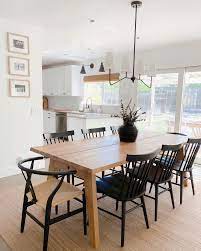 Hans Wegner Ch24 Wishbone Chair Set Of 2 Dining Table In Kitchen Dining Room Inspiration Home Kitchens