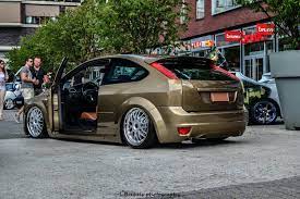 Brown Ford Focus Mk2 Tuning Auto Carros Rebaixados