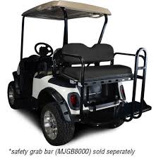 Rxv Frame Only With Black Seat Cushion In 2020 Golf Carts Black Cushions White Cushions