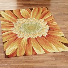 I also have a 7 month old, so if spills occur (which they most definitely will), it's very easy to clean up and not noticeable with the. Sunflower Area Rugs
