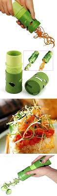 Fruit And Vegetable Spiralizer Makes Healthy Noodles And More Clever Product Design Kitchen Gadget Cuisine Ustensile Cuisine Cuisine