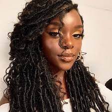 20 Gorgeous Natural Hairstyles For A Wedding Locs Hairstyles Faux Locs Hairstyles Natural Hair Styles