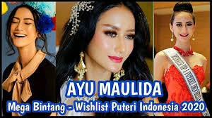 Ini jawaban ayu di sesi tanya jawab terakhir top 3 yang membuatnya terpilih sebagai pemenang puteri indonesia 2020. Ayu Maulida Mega Bintang Wishlist Puteri Indonesia 2020 Youtube