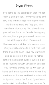 Learn how to speak spanish with a private tutor online. Pin By Paris Sinclair On Spanish Gym Virtual Going To The Gym Weather Nice