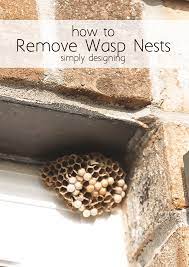 Make sure tostand far enough away before spraying directly at the nest. How To Get Rid Of A Wasps Nest Simply Designing With Ashley