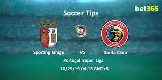 Here's our benfica vs braga prediction analysis: Sporting Braga Vs Santa Clara Predictions Betting Tips