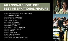 A look at this year's 'best international films'. Indiewire On Twitter The 2021 Oscars Shortlist For Best International Feature Film Includes Denmark S Another Round Taiwan S A Sun And More See The Shortlists Here Https T Co Gn1nma7djk Https T Co Qtr5h4bk9m