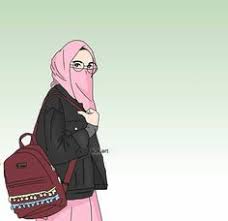 Cadar merupakan jenis pakaian muslimah yang menutupi sebagian wajah. 99 Gambar Kartun Muslimah Terkeren Dan Terbaru 2020