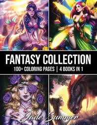 Fantasy Collection An Adult Coloring Book With 100 Incredible Coloring Pages Of Mermaids Fairies Vampires Dragons And More Fantasy Coloring Books For Adults Summer Jade 9781794303423 Amazon Com Books They have a majestic presence that appeals to both children and adults.