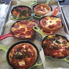 Little Master Chefs Pizzas Featuring Le Creuset Cast Iron Skillets At The All Star Chef Classic Le Creuset Recipes Le Creuset Dutch Oven Cast Iron Cooking