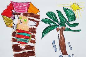 Пляжная сосиска - Конкурс детского рисунка Бегарат