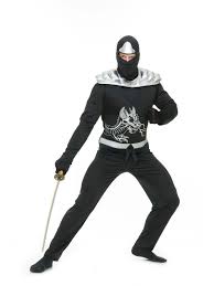 Adult S Ninja Warrior Costume With Armor