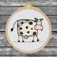 Cow free cross stitch patterns. 91 Cows Cross Stitch Ideas Cross Stitch Stitch Cross Stitch Cow