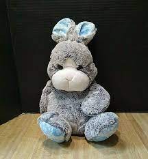 Animal Adventure Plush Bunny Rabbit Stuffed Animal 17 Floral Feel Ears Vintage Plush Toys Plush Stuffed Animals Bunny Plush