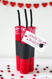 I just love valentine's day! You Re The Bomb Diy Valentine S Day Candy Craft