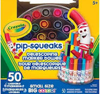 Crayola Pip-Squeaks, Emoji Stamp Markers, Washable Mini Markers