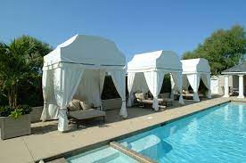 New Jersey Awning Company Custom Window Awnings Nj Pool Cabanas Cabana Design Residential Awnings