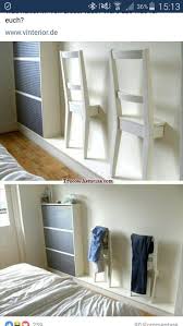 Einrichten Bei Ikea Einfache Stuhle Zum Aufhangen Von Kleidern An Der Wand Diy Mobel Mobeldesign Wohnen Einrichten Und Wohnen