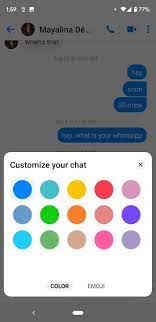 At this time, the only way to change the chat color is through the messenger app or on messenger.com. How To Change Chat Thread Colors In Facebook Messenger Lite Smartphones Gadget Hacks
