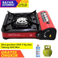 Kompor ini juga bisa menggunakan gas ukuran 3kg dan 12kg walau didalam kompornya juga terdapat slot tabung gas mini. Bayar Ditempat Promo Kompor Gas Portable Mini 2in1 Murah Shopee Indonesia