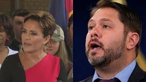 When are Gallego and Lake scheduled to debate in Arizona?