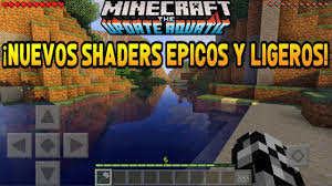 We'll help you get through your first night in minecraft, and then take it to the next level with servers and mods. Por Fin Nuevos Shaders Realistas Y Ligeros Para Minecraft Pe 1 5 0 0 Minecraft Pe 1 4