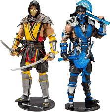 Mcfarlane Toys Mortal Kombat 11 Mortal Kombat Series 1 Mortal Kombat Scorpion Mortal Kombat Sub Zero Mortal Kombat