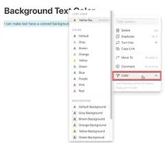 Again, as was described in the section on changing font color, you can use most standard colors, or use a hexadecimal color code. 14 Amazing Notion Tips You Must Know The Productive Engineer