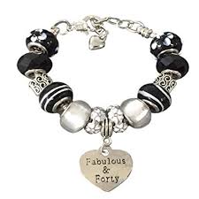 I'm so glad you stopped by! Infinity Collection 40th Birthday Gifts For Women 40th Birthday Charm Bracelet 40th Birthday Ideas Gift For Her Walmart Com Walmart Com