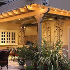 Feit Outdoor Weatherproof String Light Set Black 48 Ft 24 Light Sockets Includes 36 Bulbs Walmart Com Walmart Com