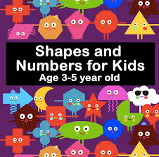 Shapes And Numbers For Kids Kids Preschool Learning Numbers For Kids Preschool Learning