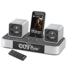 Ihome ipl23 alarm clock fm radio with lightning iphone charging dock station 4. 7 Iphone Docks With Digital Alarm Digsdigs
