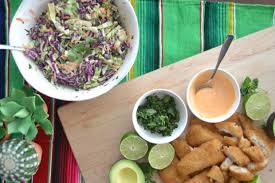 Any flaky mild white fish will work for this tacos recipe, but the timing will vary depending on how thick your fillet is. Taco Party Fish Tacos Slaw The Daily Hostess