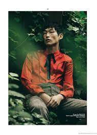Sang Woo Kim Para Elle Man Vietnam Por Oliver Yoan Mens Fashion Photography Men Photoshoot Photography Poses For Men