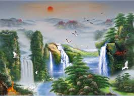 Kết quả hình ảnh cho tranh thủy mặc