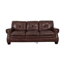 Large couch, console, and love seat. 89 Off Bob S Discount Furniture Bob S Discount Furniture Kennedy Leather Sofa Sofas