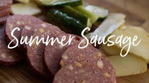 Venison Summer Sausage Recipe Venison Summer Sausage Recipe Summer Sausage Recipes Sausage Recipes