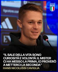 Le parole di Nicolò #Cambiaghi e Hans #NicolussiCaviglia in conferenza 🎙️  Guarda l'integrale su #VivoAzzurroTV 📺 ↪️ https://tinyurl.com/y3p6cp3a  #Nazionale 🇮🇹 #Azzurri #VivoAzzurro