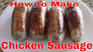 Use mild smoking woods and. How To Make Chicken Sausage Youtube