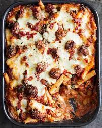 Nyt Cooking On Instagram Meatballs In A Red Sauce Pasta Casserole Can Never Be Wrong Get The Recipe Fo Baked Ziti With Sausage Nyt Cooking Sausage Meatballs