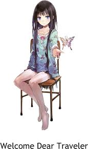 Kawaii anime girls with short black hair. Download Http I Imgur Com 3zfyq Cute Black Haired Anime Girl Png Image With No Background Pngkey Com